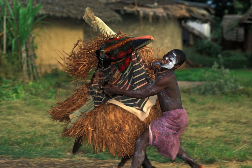 2024 AT THE HEART OF WEST AFRICA 13 Days Ivory Coast TransAfrica   Ivory Coast Dance Masks Magic Traditions Men Costumes 1024x683 